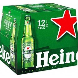 Heineken BiÃre blonde 5% 12 x 25 cl 5%vol. (pack de 12) - Selfdrinks