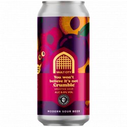 Vault City Brewing You Won’t Believe It’s Not Crumble!