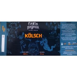 Fiesta Pagana Kolsch lata 473 ML - Birrava