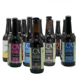 Cervezas Artesanas del Pirineo Surtidas (12 botellas) - L’Abrevadero