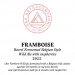 Åre Bryggcompagni Framboise 2022 6,1% 12 l KeyKeg 