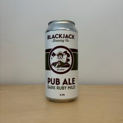 Blackjack Dark Ruby Mild (440ml Can) - Leith Bottle Shop