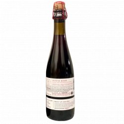 3 Fonteinen- Intens Rood (Intense Red) Lambic 6.6% ABV 375ml Bottle - Martins Off Licence