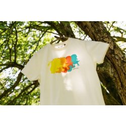 Chouffe T-shirt 'Marcel's Spectrum' - White - Chouffe