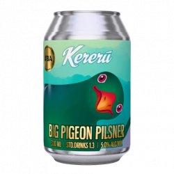 Kereru Big Pigeon Pilsner 6x330mL - The Hamilton Beer & Wine Co