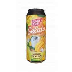 Funky Fluid Gelato: Mango Sticky Rice Funky Fluid Gelato: Mango Sticky Rice