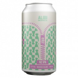 Alibi Brewing ZIPA NZIPA 440mL - The Hamilton Beer & Wine Co