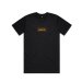 Parrotdog Small Print Wordmark T-shirt  Black 