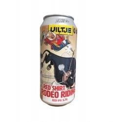 Uiltje Brewing Company Red Shirt Rodeo Riding