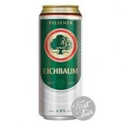 Bia Eichbaum Pilsener 4.9% – Lon 500ml – Thùng 24 Lon - First Beer – Bia Nhập Khẩu Giá Sỉ