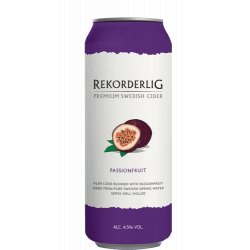 Åbro Bryggeri Rekorderlig Passionfruit (Passionsfrukt) Åbro Bryggeri Rekorderlig Passionfruit (Passionsfrukt)