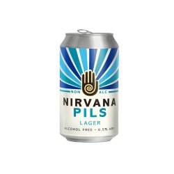 Nirvana Pils Lager Can Nirvana Pils Lager Can