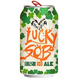 Flying Dog Lucky SOB Irish Red Ale 6 pack 12 oz. Can - Petite Cellars