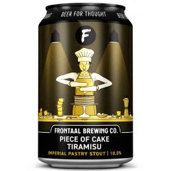 Frontaal Brewing Co. Piece of Cake: Tiramisu