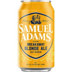Samuel Adams Breakaway Blonde Ale 6 pack 12 oz. Can - Petite Cellars