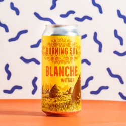 Burning Sky Brewery  Blanche  Witbier  4.5% 440ml Can - All Good Beer