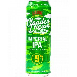 Saranac Brewery (F.X. Matt Brewing Company) Clouded Dream 3X Imperial IPA - Half Time