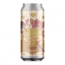 Vault City, Sweetheart - Love Hurts, Strawberry Sherbet Sour, 4.2%, 440ml - The Epicurean