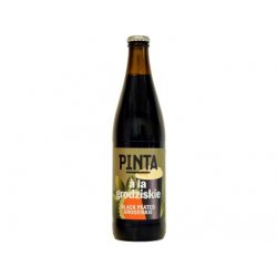 PINTA  - À La Grodziskie Black Peated 0,5l sklo 3% alc. - Beer Butik