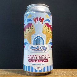 Vault City White Chocolate Cherry Cheesecake Double Scoop - NORD Bottle Shop