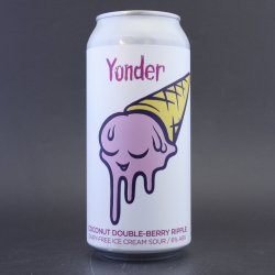 Yonder - Coconut Double-Berry Ripple - 6% (440ml) - Ghost Whale