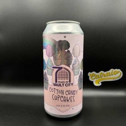 Vault City Brewing Cotton Candy Cupcakes