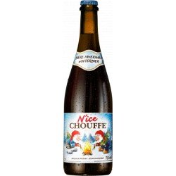 NICE CHOUFFE Bière d'Hiver Bière Belge Brune75 cl - Calais Vins