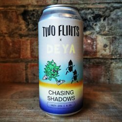 Two Flints x DEYA Chasing Shadows IPA 6.5% (440ml) - Caps and Taps