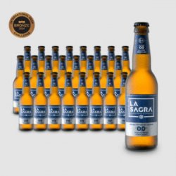 LA SAGRA 0,0  24 botellas 33 cl  0,0% vol. - La Sagra