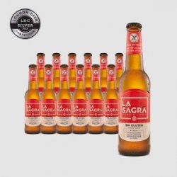 LA SAGRA Sin Gluten 12 o 24 botellas 33 cl  5% vol. - La Sagra