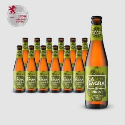 LA SAGRA India 12 o 24 botellas 33 cl  7,2% vol. - La Sagra