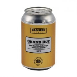 Bad Seed Brewing - Grand Duc - Bierloods22