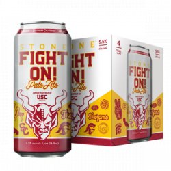 Stone Fight On! Pale Ale 16oz 4pk Cans - Stone Brewing