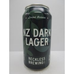Reckless Brewing Co. NZ Dark Lager
