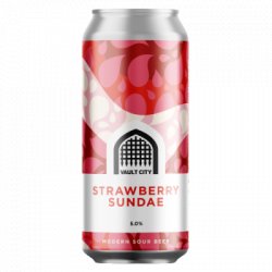 Vault City Brewing                                                                        5% Strawberry Sundae - OKasional Beer