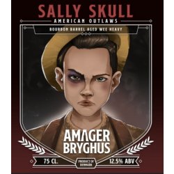 Amager : Sally Skull Scotch Ale  Wee Heavy Untappad 3,8  - Fish & Beer