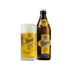 Rhaner 1283 Hell - 9 Flaschen - Biershop Bayern