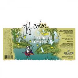 Off Color Ghost Lemons 250ML - Bine & Vine