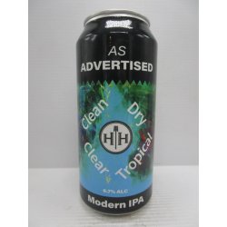 Hargreaves Hill As Advertised - Modern IPA
