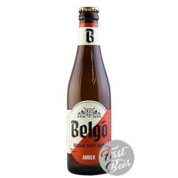 Bia thủ công Bỉ Belgo Amber 5.1%  Chai 330ml  Thùng 24 chai - First Beer – Bia Nhập Khẩu Giá Sỉ