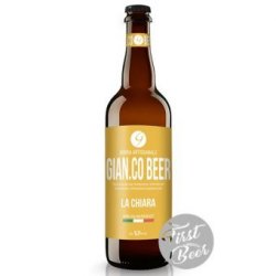 Bia GIAN.CO BEER La Chiara 5.2%  chai 750ml  Thùng 6 chai - First Beer – Bia Nhập Khẩu Giá Sỉ