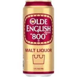 Miller Brewing Company Olde English 800