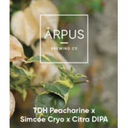 Ārpus Brewing Co. TDH Peacharine X Symcoe Cryo X Citra DIPA Ārpus Brewing Co. TDH Peacharine X Symcoe Cryo X Citra DIPA