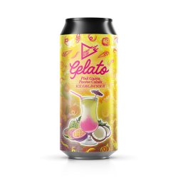 Funky Fluid Gelato: Pink Guava Passion Colada 500ml - Funky Fluid