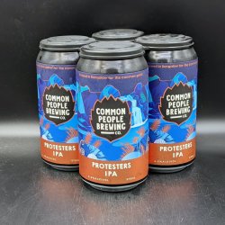 Common People Protesters IPA Can 4pk - Saccharomyces Beer Cafe