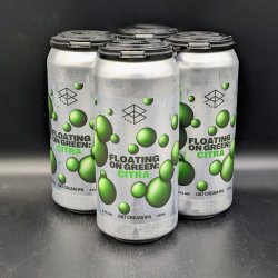 Range Floating on Green: Citra - Oat Cream IPA Can 4pk - Saccharomyces Beer Cafe