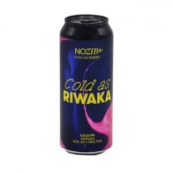 NOZIB Special Brews COLD AS RIWAKA Cold IPA