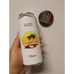 Obora California Session IPA 12°5,2% 0,5l - Pivní lednice