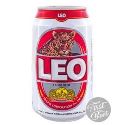 Bia Leo 5% – Lon 330ml – Thùng 24 Lon - First Beer – Bia Nhập Khẩu Giá Sỉ