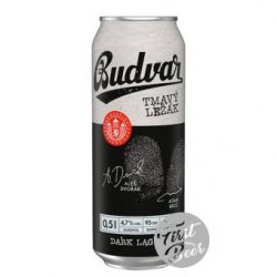 Bia Budweiser Budvar Dark 4,7% – Lon 500ml – Thùng 24 Lon - First Beer – Bia Nhập Khẩu Giá Sỉ